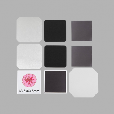 Bahan Baku Fridge Magnet Button Square 63.5 x 63.5mm Original untuk Usaha Custom Pin dan Gift